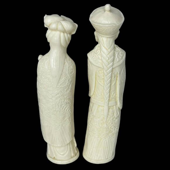 Vintage Chinese Sculptures Figurines Resin - Picture 9 of 10